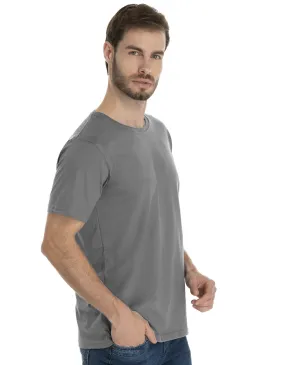 Kit 5 Camisetas PV/ Malha Fria Chumbo Escuro